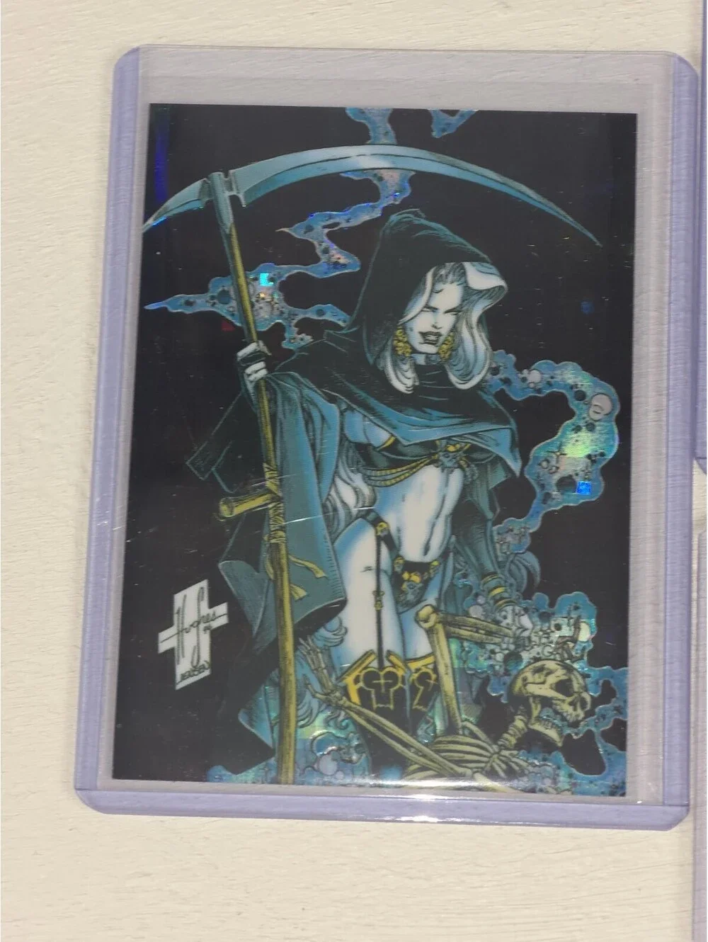 5x Lot Lady Death 1996 Series 3 FRACTAL Mystery Chase C-5 Steven Hughes Art RARE